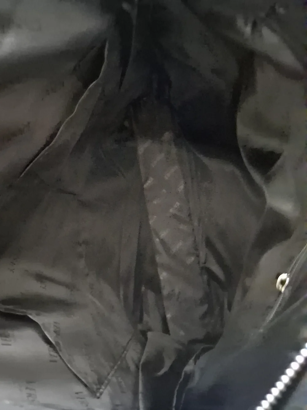 Versace black canvas